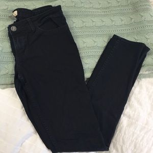 William Rast ultra skinny black jeans